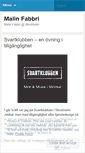 Mobile Screenshot of malinfabbri.com