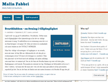 Tablet Screenshot of malinfabbri.com